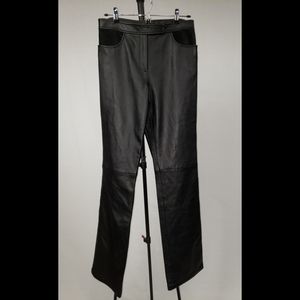 DKNY Leather Pants